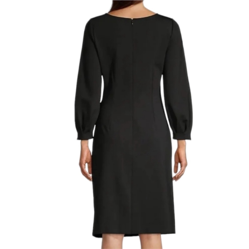 NWT Kobi Halperin Black Charlotte
Double-Knit Ruched Dress Size Xs